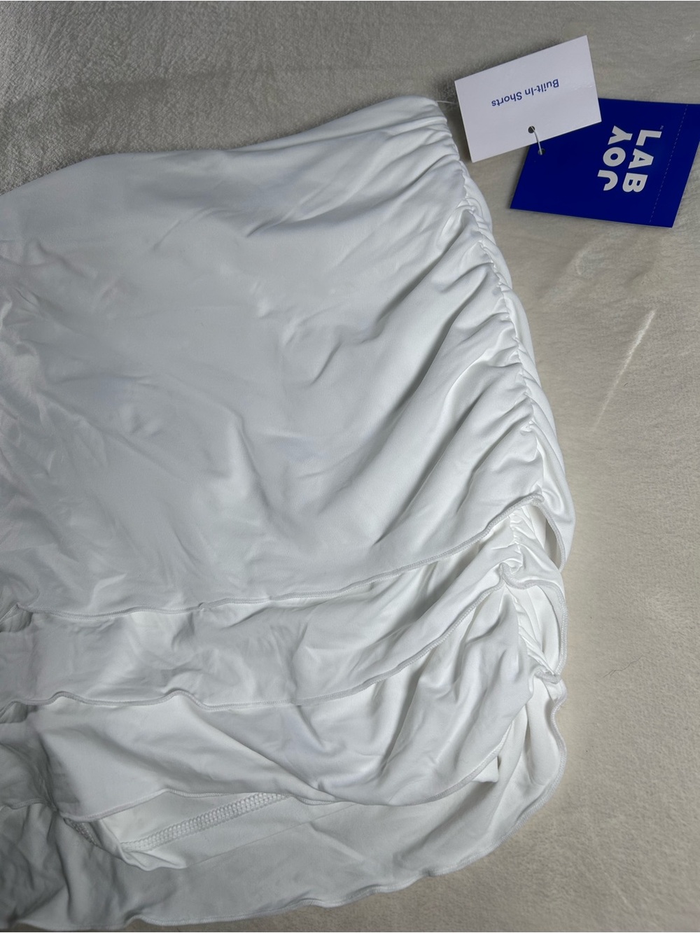 NWT Sz XL White Game Day Layered Athletic Skort Skirt, JoyLab, Athleisure Active - Picture 5 of 11